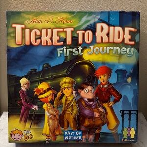 Days of Wonder Ticket to Ride:First Journey Board Game - preowned COMPLETE GAME